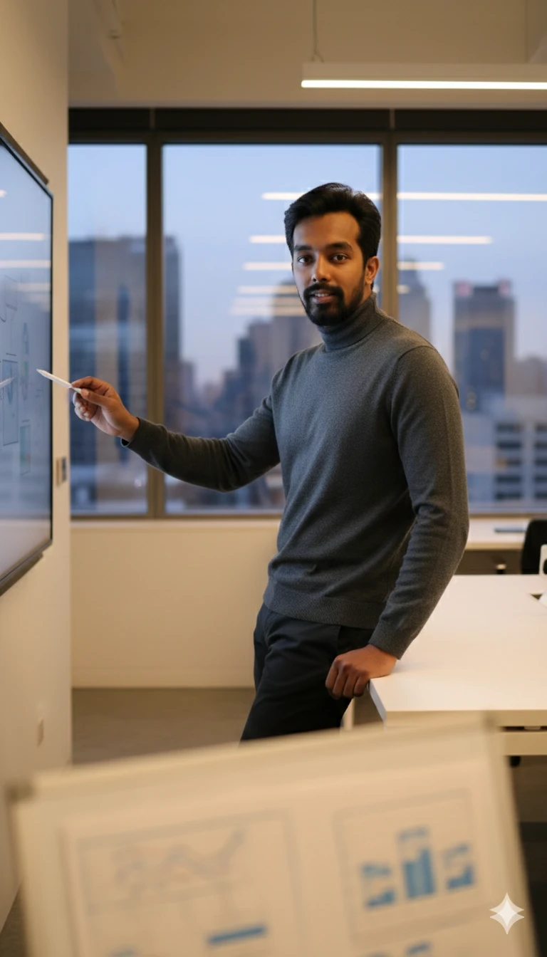 Vinod Kumar, Founder & CEO of GrowthArc Media